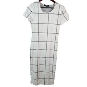 Vibe Sportswear MIDI Short Sleeve Dress Women's Size Large NWOT